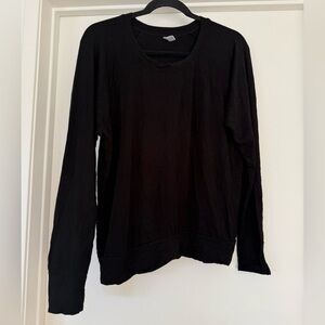 Women’s Goosebumps Black Long Sleeve Shirt